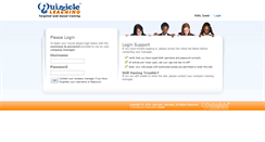 Desktop Screenshot of learning.quizzicle.com